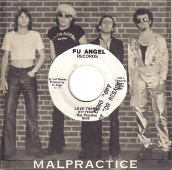 Original sleeve for Malpractice seven inch