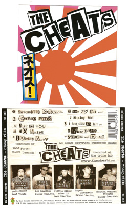 The Cheats-notice fading from the Editor leaving out in the sun for too long