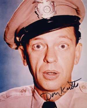 The dearly departed and mega-talented Don Knotts