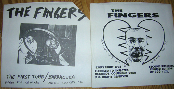 THE FINGERS - The First Time