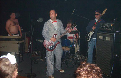 Ivan and the Terribles live...shirtless Rape Ape on organ...