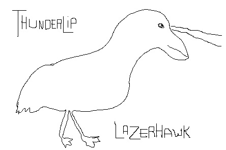 THE LAZER HAWK!